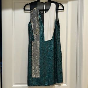 Philip Lim silk sequin dress